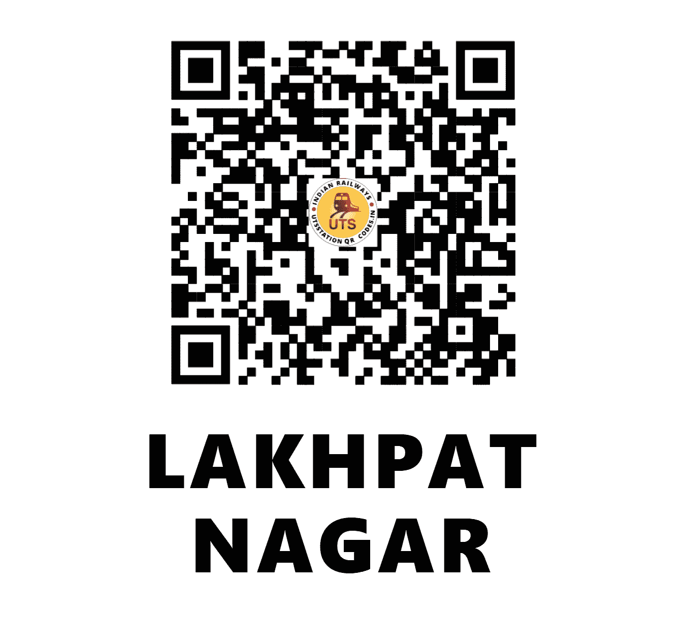 UTS QR Code for LAKHPAT NAGAR - LKNR (NE - UTTAR PRADESH)